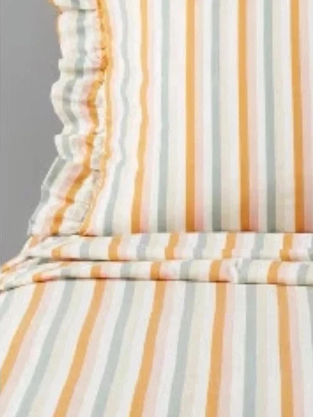 Pillowfort 4 Pc Queen Multicolor Stripe Sheet Set 220 Thread Count Cotton NWT